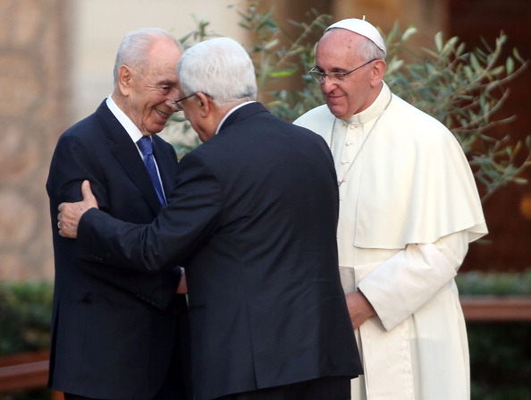 Pope Francis Meets Israeli President Shimon Peres, Palestinian President Mahmoud Abbas And Patriarch Bartholomaios I To Pray For Peace